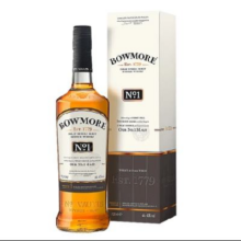 京东PLUS：BOWMORE  波摩1号 苏格兰单一麦芽威士忌 700ml