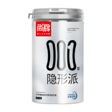 PLUS会员:尚牌 隐形派 超薄001玻尿酸避孕套12只*2件
