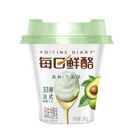 MENGNIU 蒙牛 每日鲜酪牛油果酸奶 100g*6杯