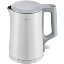 plus会员:美的（Midea）电热水壶  双层防烫无缝内胆 304不锈钢 1.5L