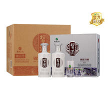 百亿补贴：XIJIU 习酒 银质53度酱香型白酒500ml*2瓶*3盒礼盒整箱装
