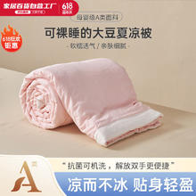 KYOUNG 彩阳 A类凉感大豆纤维可水洗夏被子夏凉被双人床空调被芯200*230cm