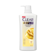 京东百亿补贴、plus会员:清扬（CLEAR）头皮护理生姜精粹洗发水720g 护根防断发强韧去屑蓬松控油洗头膏
