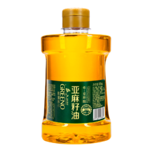 格琳诺尔 亚麻籽油  一级冷榨食用油   909ml