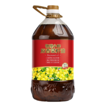PLUS会员: 好运花 小榨浓香菜籽油 5L