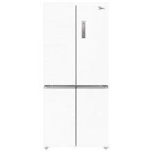 再降价、618预售、PLUS会员：Midea 美的 BCD-483WSPZM(E) 风冷十字对开门冰箱 483L 白色