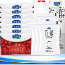 PLUS会员:君乐宝 简醇酸奶 简醇100g*15袋+红枣100g*7袋