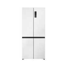 预售、PLUS会员：TCL 460升T9十字门58cm超薄平嵌冰箱 R460T9-UQ韵律白