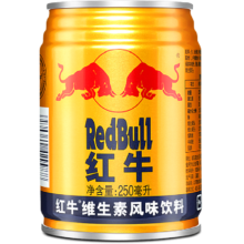 PLUS会员：红牛维生素风味饮料250ml*24罐国产整箱装 *2件