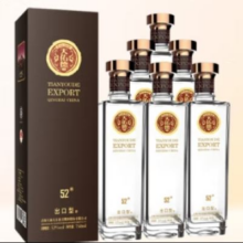 6.18预售：天佑德 出口型清香型白酒52度750ml*6瓶