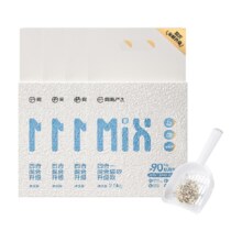单品包邮网易严选混合豆腐猫砂除臭无尘结团2.5kg*4袋膨润土砂
