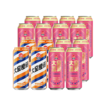 PLUS会员：大窑 果汁汽水饮料 500ml*16罐