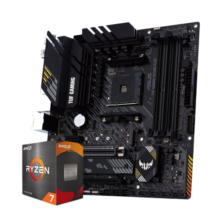 AMD 锐龙CPU搭华硕 主板CPU套装 板U套装 华硕B550M-PLUS R5 5600(散片)套装