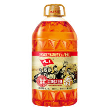 九三食用油  非转基因  致青春系列  浓香三级大豆油6.18L*3件