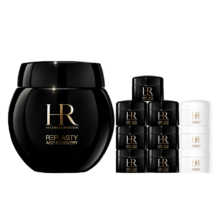 赫莲娜 HR 黑绷带面霜50ml礼盒玻色因紧致护肤品 赠眼霜30ml+日霜15ml