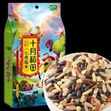 PLUS会员：十月稻田 七色糙米 1kg 杂粮粗粮*7件
