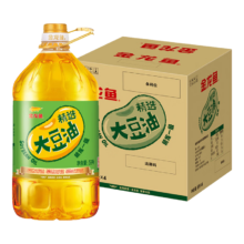金龙鱼 食用油 精选大豆油5L*4箱装 家用商用整箱