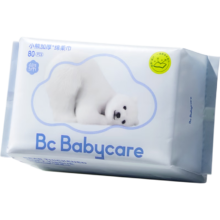 需换购：babycare 绵柔巾干湿两用婴儿一次性洗脸巾 80抽*1包