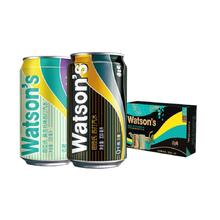 88VIP会员：watsons 屈臣氏 苏打水混合装24罐（原味20+莫吉托4)330ml*24罐装气泡水碳酸饮料