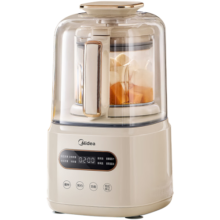 美的（Midea）破壁机 安睡家用1.2升大容量豆浆机轻音罩隔音罩智能全自动免煮五谷杂粮多功能辅食机料理机榨汁机 【低音37分贝】 MJ-PB60P2-028