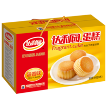 达利园蛋糕蛋香味600g礼盒装零食代餐早餐小面包下午茶糕点
