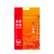 PLUS会员：京东京造 五常大米 10kg