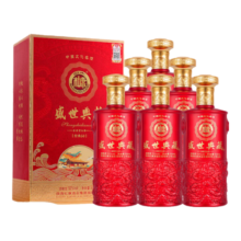 PLUS会员、百亿补贴：白水杜康 盛世典藏经典50 浓香型白酒 52度 500ml*6瓶/箱