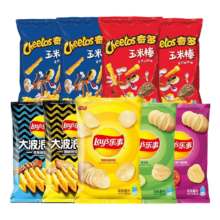 plus会员:乐事（Lay's） 薯片多口味 大礼包400g