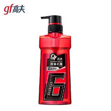 gf 高夫 男士控油去屑洗发露400ml 清爽止痒清洁无硅油洗发水