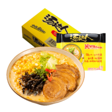 PLUS会员：Uni-President 统一 汤达人 酸酸辣辣豚骨面 袋装 泡面 方便面 130g*18袋/箱