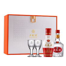 puls会员：五粮液 普五第八代 39度 50mL*1瓶+1618 53度 50ml*1瓶 礼盒装