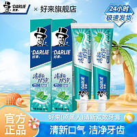 DARLIE 好来 黑人牙膏清新双效200g2支