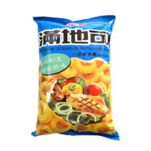 满地可 一品鱿鱼圈 75g*2组合包