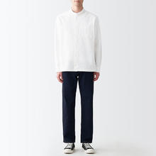 MUJI 無印良品 男士棉水洗休闲百搭衬衫