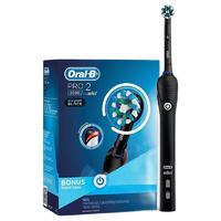 Oral-B 欧乐B 欧乐-B P2000 电动牙刷 黑色 刷头*2