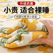 伊心爱 纯棉夏季老粗布床单单件100全棉亚麻棉麻宿舍被单三件套单人棉布