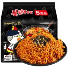 PLUS会员：三養（SAMYANG） 火鸡面140g*5包