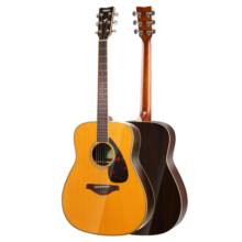 雅马哈（YAMAHA）FG830VN 北美型号单板民谣吉他 初学者面单木吉他41英寸