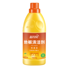 蓝月亮 地板清洁剂600g/瓶 柠檬香去污除菌 瓷砖木地板扫地机器人洗地机