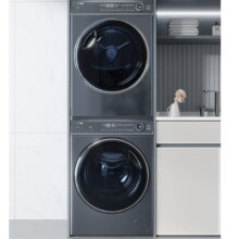 再降价、预售、PLUS会员： Haier 海尔 纤美376套装 XQG100-BD14376LU1+HGY100-F376U1 双擎热泵洗烘套装