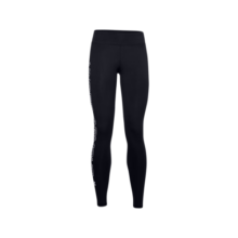 安德玛（UNDERARMOUR）Favorite女子文字图案训练运动紧身裤1356403 黑色001 M