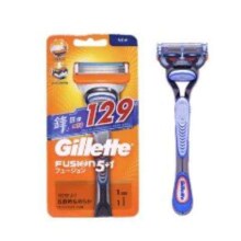 PLUS会员：Gillette 吉列 锋隐剃须刀手动刮胡刀头锋速5层刀片 锋隐1刀架1刀头