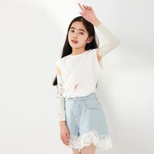 VVC 款儿童防晒袖套男女夏季户外运动防紫外线可爱手臂套袖