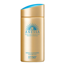 京东百亿补贴、plus会员：安热沙（Anessa）防晒霜 SPF50+小金瓶 90ml
