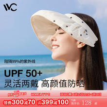 VVC 花蔓防晒贝壳帽