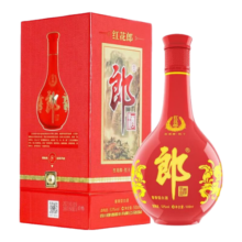 郎酒 红花郎十五(15) 红花郎十(10) 53度酱香型白酒 53度 500mL 1瓶 -红花郎10·单瓶装 红花