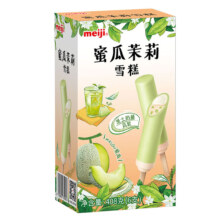 京东PLUS：meiji 明治 蜜瓜茉莉雪糕 芝士奶盖风味  408g*5件