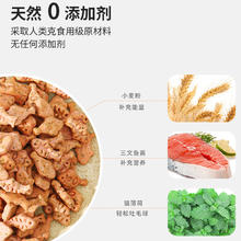 三只小熊胖胖熊 试用小猫零食磨牙洁齿排毛球小鱼形成幼猫草猫蔓越莓饼干