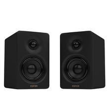 EDIFIER 漫步者 N300 有源桌面2.0音箱 缎面黑