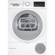 博世（BOSCH）烘干机家用【云朵白·极速版2.0】10KG大容量全自动热泵干衣机除菌除螨专业护衣智控烘干WQA254D00W